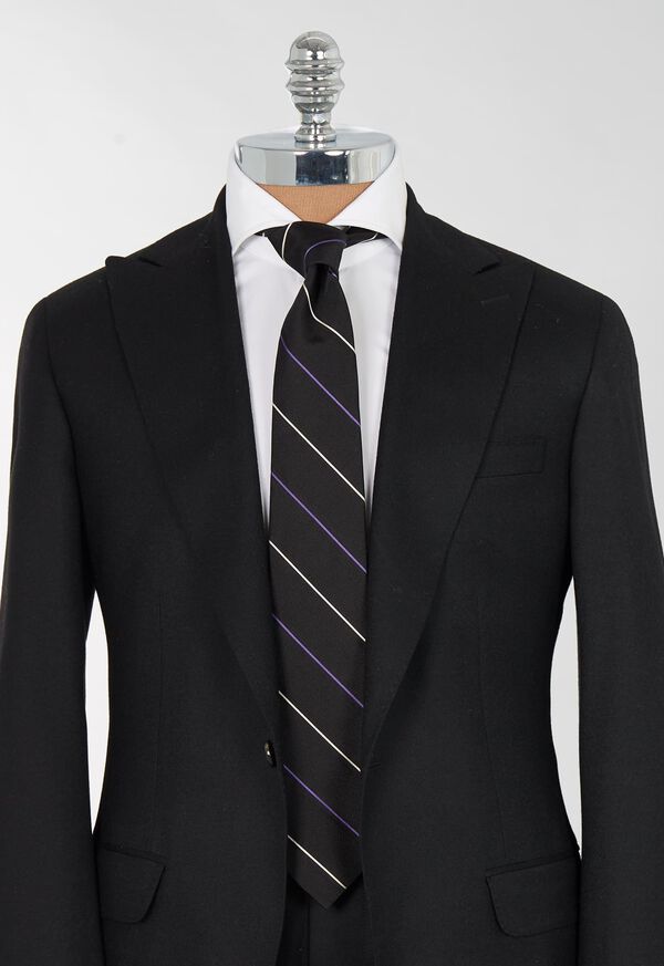 Paul Stuart Woven Stripe Tie, image 2