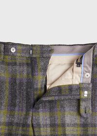 Paul Stuart Shetland Wool Plaid Trouser, thumbnail 4