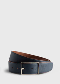 Paul Stuart Grained Taurillon Leather Belt, thumbnail 2
