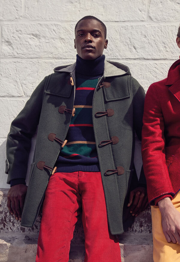 Paul Stuart Double Faced Cashmere Toggle Coat, image 2