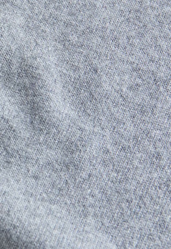 Paul Stuart Suede Trim Quarter Zip Pullover, image 3