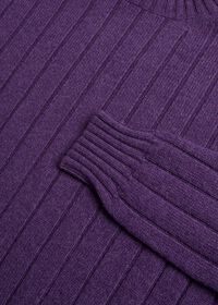 Paul Stuart Cashmere Rib Turtleneck Sweater, thumbnail 2