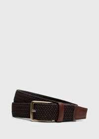 Paul Stuart Braided Stretch Nylon Belt, thumbnail 1
