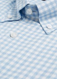 Paul Stuart Flannel Gingham Sport Shirt, thumbnail 2