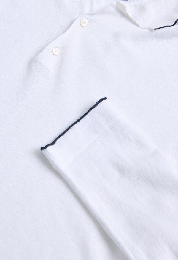 Paul Stuart Linen & Cotton Summer Polo, image 3