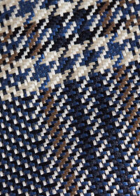 Paul Stuart Woven Silk Large Plaid Tie, thumbnail 3