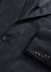 Paul Stuart Wool Windowpane Suit, thumbnail 3