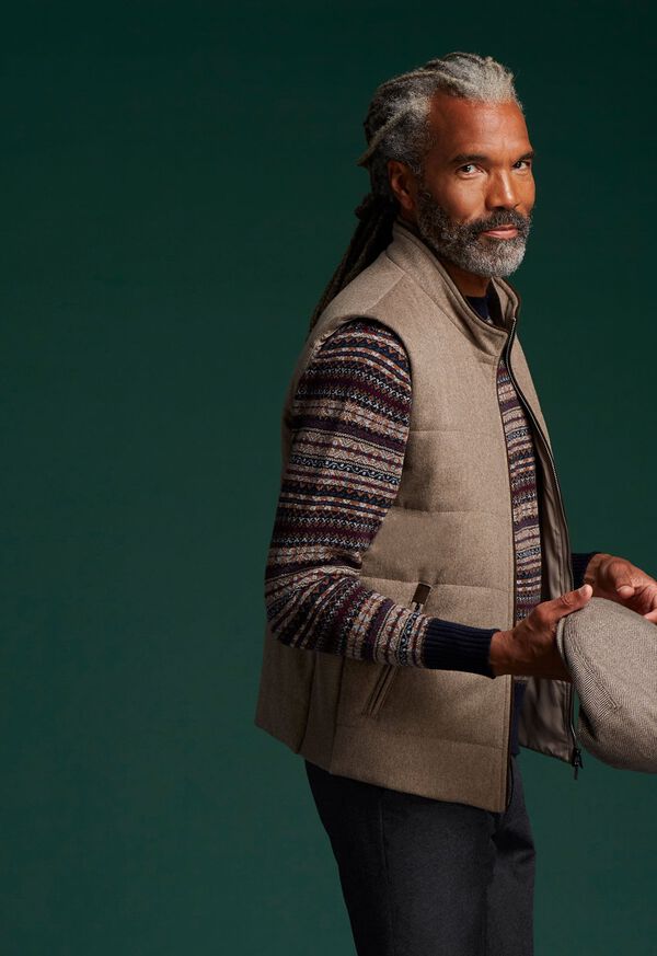 Paul Stuart Fair Isle Crewneck Sweater, image 4