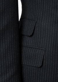 Paul Stuart Paul Fit Narrow Chalk Stripe Wool Suit, thumbnail 3