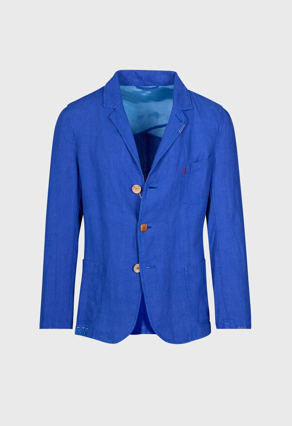 Paul Stuart Washed Linen Jacket, image 1