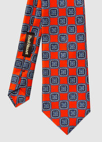 Paul Stuart Silk Large Medallion Tie, thumbnail 2
