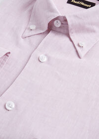 Paul Stuart Linen Button-Down Collar Sport Shirt, thumbnail 2