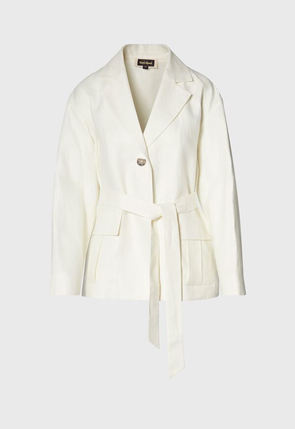 Paul Stuart Belted Blazer Jacket, image 1