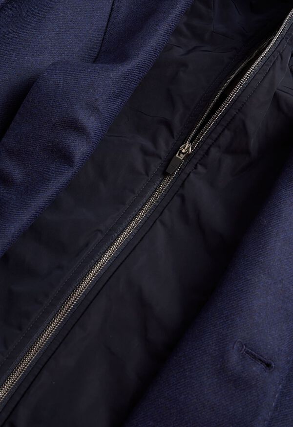 Paul Stuart Wool and Cashmere Hooded Jacket, image 4