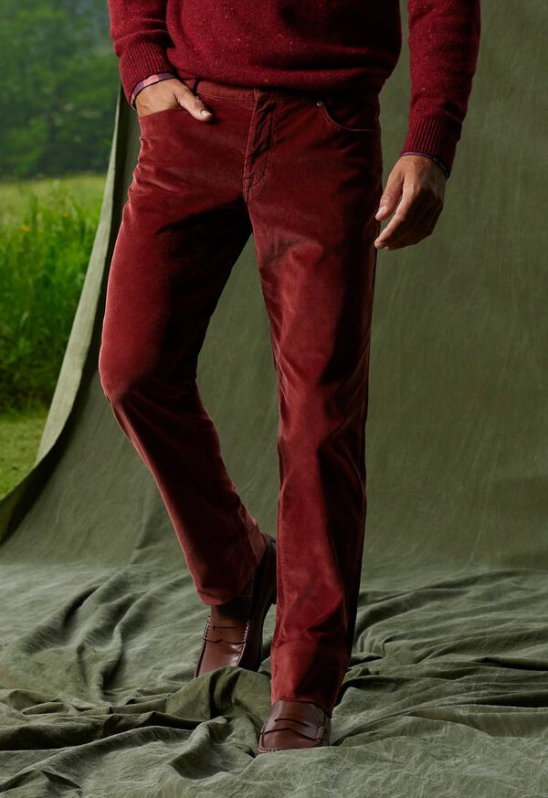 Paul Stuart Classic Five-Pocket Corduroy Trouser, image 2