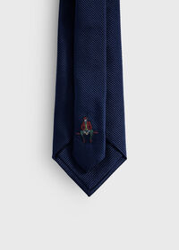 Paul Stuart Solid Mogador Silk & Cotton Tie, thumbnail 3