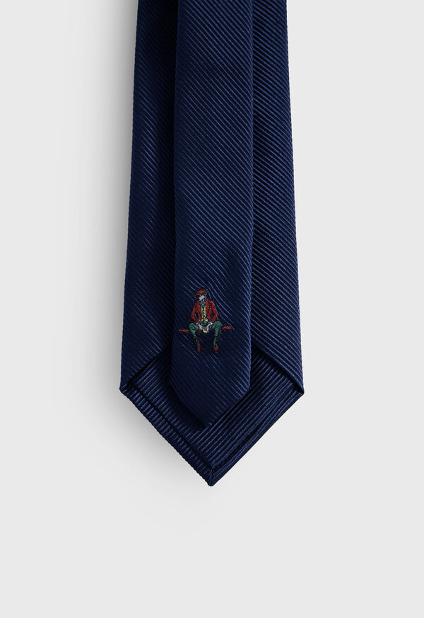 Paul Stuart Solid Mogador Silk & Cotton Tie, image 3