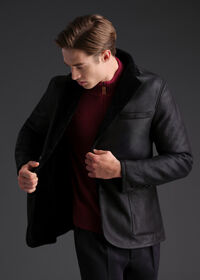 Paul Stuart Shearling Blazer, thumbnail 5