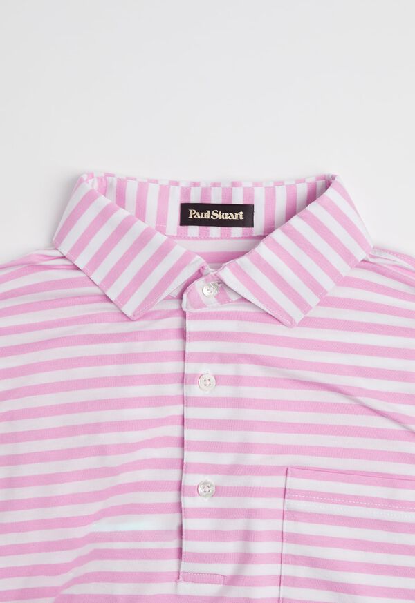 Paul Stuart Supima Cotton Bold Stripe Polo, image 8