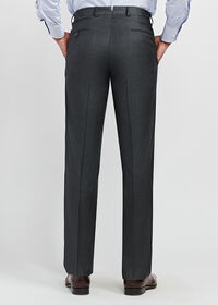 Paul Stuart Dark Grey Super 110s Wool Trouser, thumbnail 5