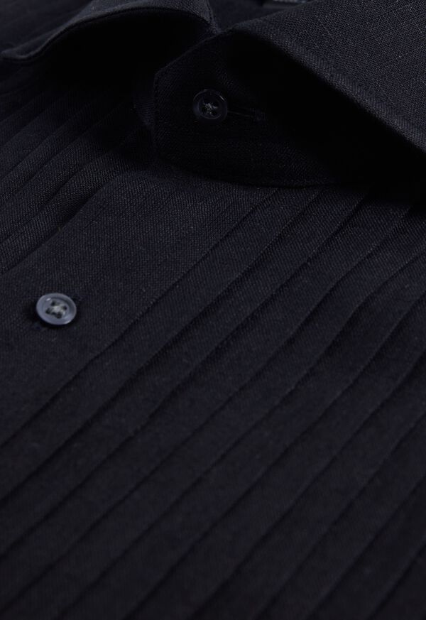 Paul Stuart Linen Pleated Formal Shirt, image 2