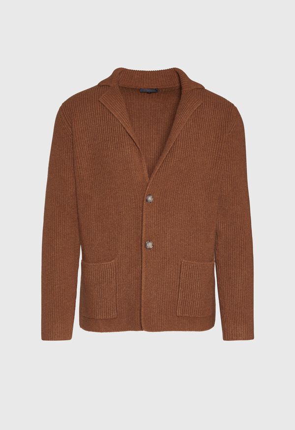 Paul Stuart Cashmere Shawl Collar Cardigan, image 3