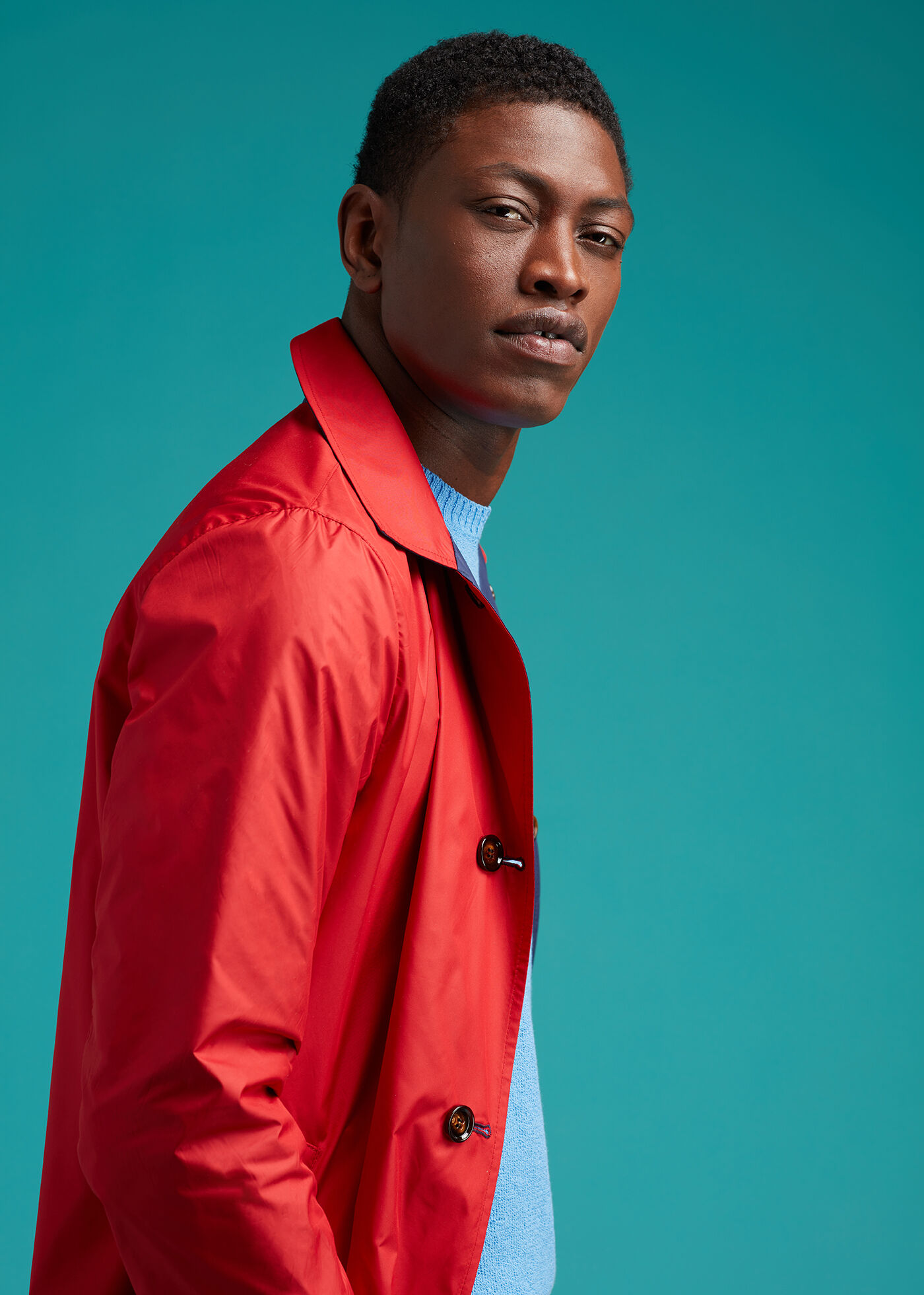 Reversible raincoat mens sales