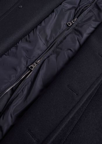 Paul Stuart Wool & Nylon Hybrid Jacket with Gilet