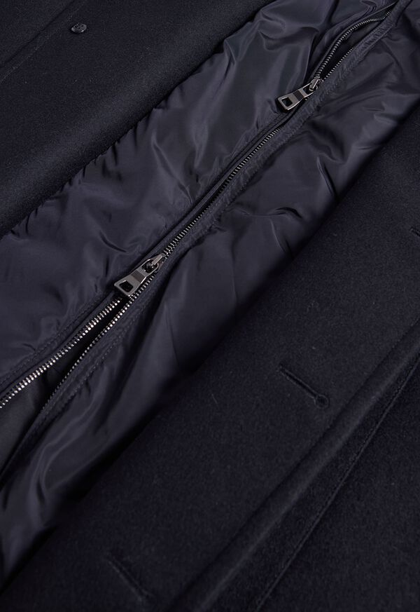 Paul Stuart Wool & Nylon Hybrid Jacket with Gilet, image 2