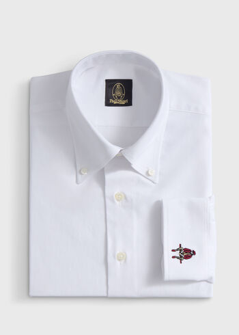 Paul Stuart Oxford Logo Sport Shirt