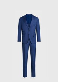 Paul Stuart Blue Solid Suit, thumbnail 1