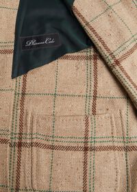 Paul Stuart Tan Plaid Jacket, thumbnail 3