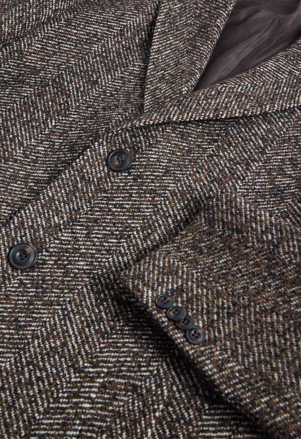Paul Stuart Tweed Single Breasted Coat, image 2