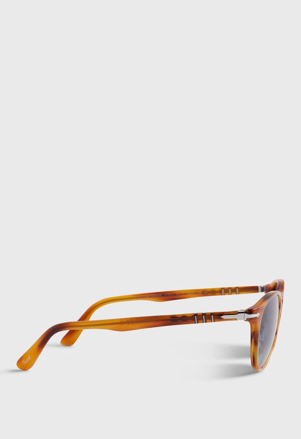 Paul Stuart Persol® Striped Brown Sunglasses, image 3