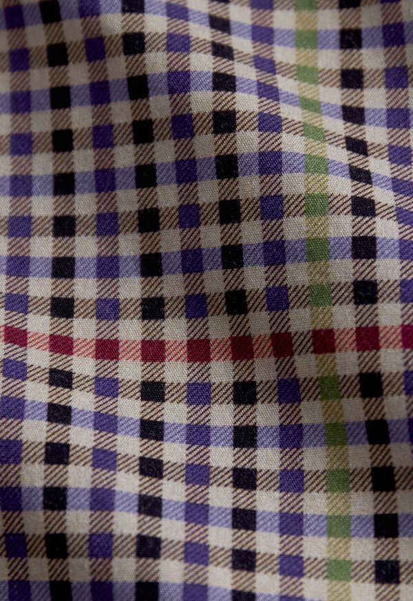 Paul Stuart Multicolor Check Sport Shirt, image 4