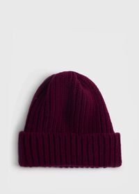 Paul Stuart Ribbed Wool Beanie, thumbnail 1