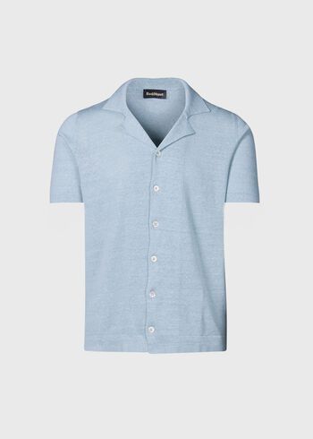 Paul Stuart Linen & Cotton Knitted Shirt