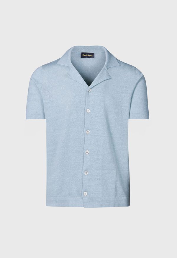 Paul Stuart Linen & Cotton Knitted Shirt, image 1