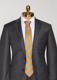 Paul Stuart Printed Bold Stripe Tie, thumbnail 2