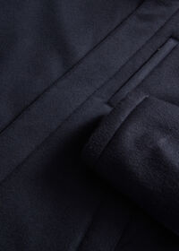 Paul Stuart Cashmere Coat with Faux Fur Collar, thumbnail 2