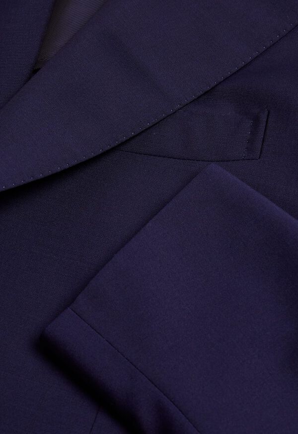 Paul Stuart Navy Solid Dinner Jacket, image 2