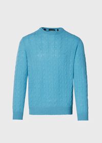 Paul Stuart Cashmere Cable Crewneck Sweater, thumbnail 1