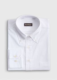 Paul Stuart Super 140s Cotton Button Down Collar Dress Shirt, thumbnail 1
