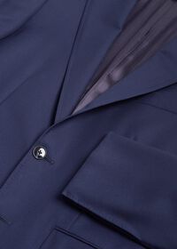 Paul Stuart Blue Twill Wool Suit, thumbnail 2