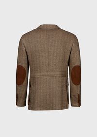 Paul Stuart Herringbone Linen & Wool Highlander Jacket, thumbnail 2