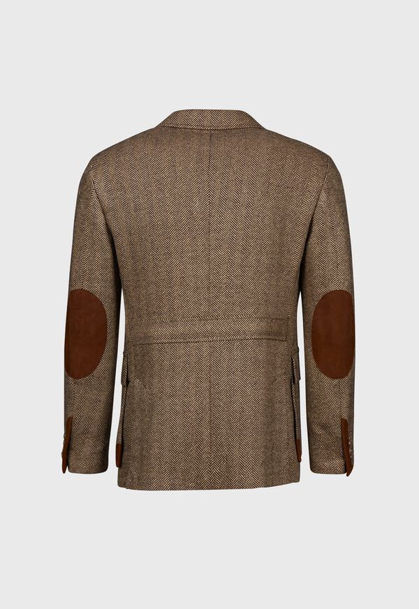 Paul Stuart Herringbone Linen & Wool Highlander Jacket, image 2