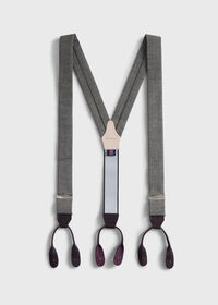 Paul Stuart Houndstooth Suspenders, thumbnail 1