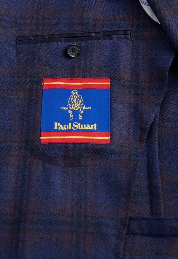 Paul Stuart Wool Plaid Sport Jacket, image 3