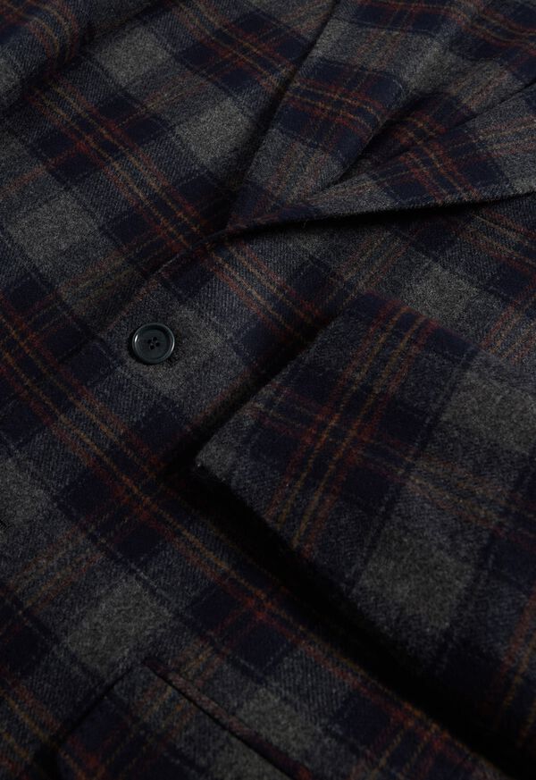 Paul Stuart Wool & Cashmere Plaid Jacket, image 2