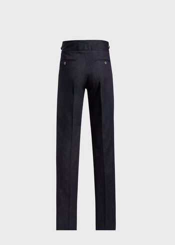 Paul Stuart Pleated Denim Gurkha Pant